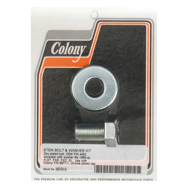Colony Bolt Stem & Washer Kit Fork Stem Bolts/Nuts/Covers Colony