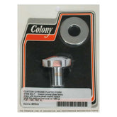 Colony, fork stem bolt & washer set. Chrome Fork Stem Bolts/Nuts/Covers Colony