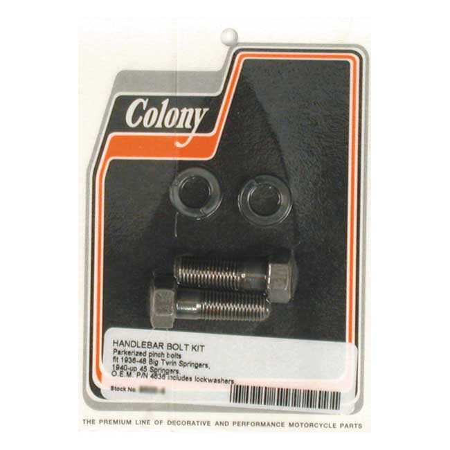 Colony springer handlebar pinch bolts Springer Rebuild Parts Colony