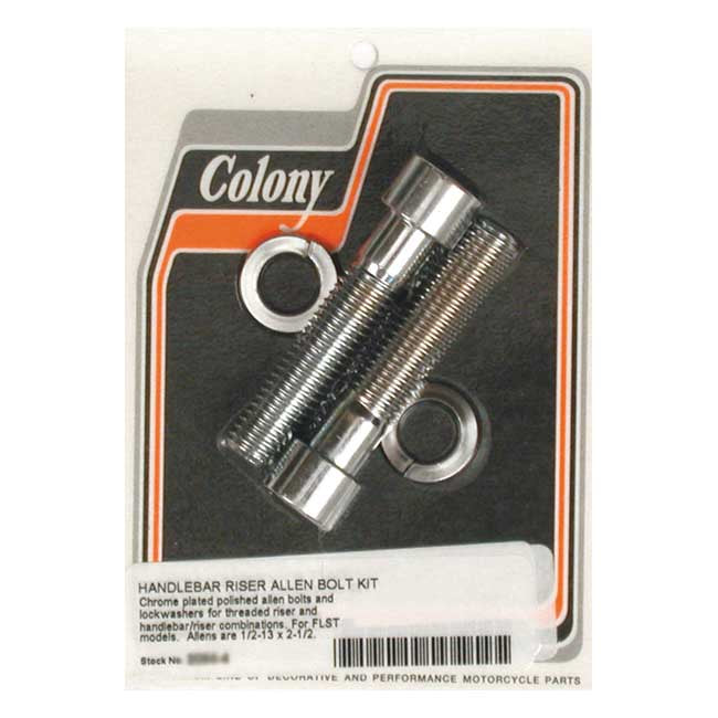 Colony riser bolt kit Risers Mounts Colony