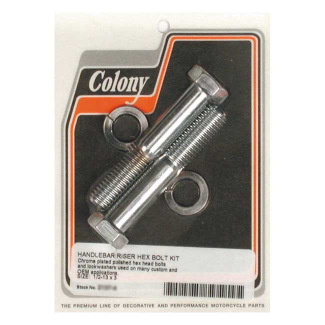 Colony riser bolt set Risers Mounts Colony