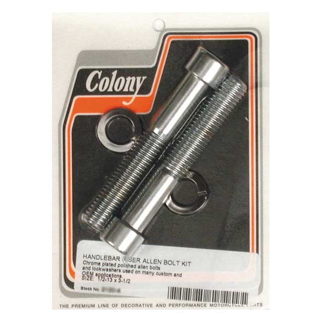 Colony riser bolt set Risers Mounts Colony