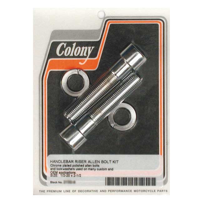 Colony riser bolt set Risers Mounts Colony