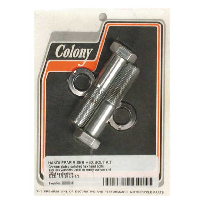 Colony riser bolt set Risers Mounts Colony