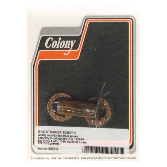 Colony, gas strainer screen Fuel Filter Colony