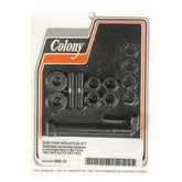 Colony. 37-75 gas tank mount kit. Parkerized Gastank Mount Kits Colony