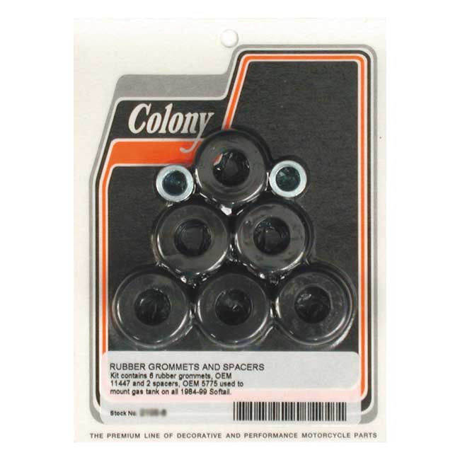 Colony Tank Mnt Bushings 84 99 St Gastank Mount Kits Colony