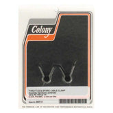 Colony throttle & spark cable clamp Throttle Clamps Colony