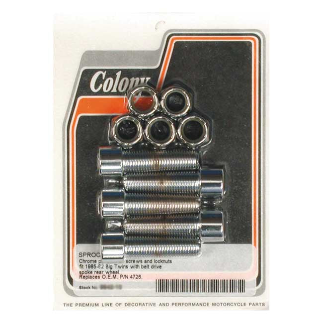 Colony Soc Hd Blt Dr(spoke)85 99 Sprocket Bolt And Nut Kits Colony