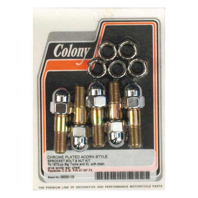 Colony sprocket bolt & nut kit Sprocket Bolt And Nut Kits Colony