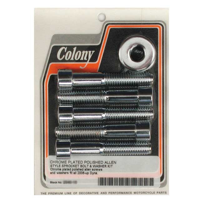Colony Bolt&Washer Kit Sprocket Bolt Kits Colony