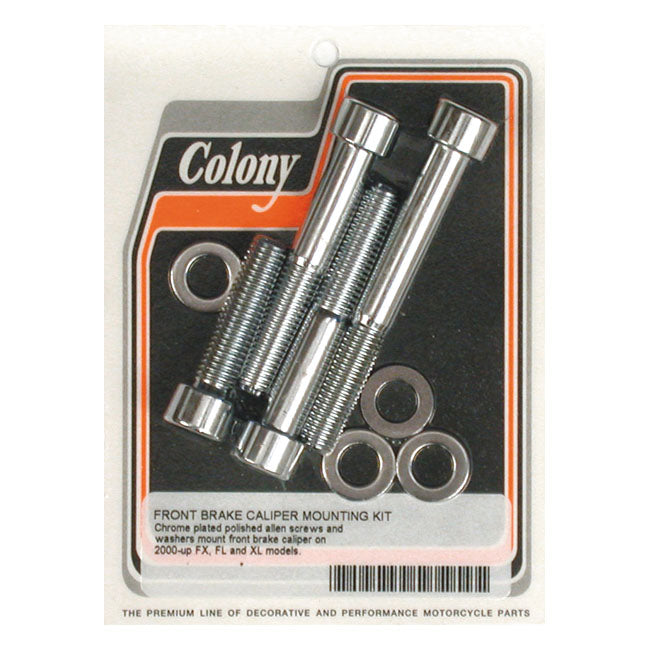 Colony Bolt Kit Fr Caliper00 07 Brake Caliper Mount Kits Colony
