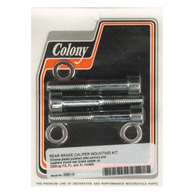 Colony Bolt Kit Rr Caliper00 07 Brake Caliper Mount Kits Colony