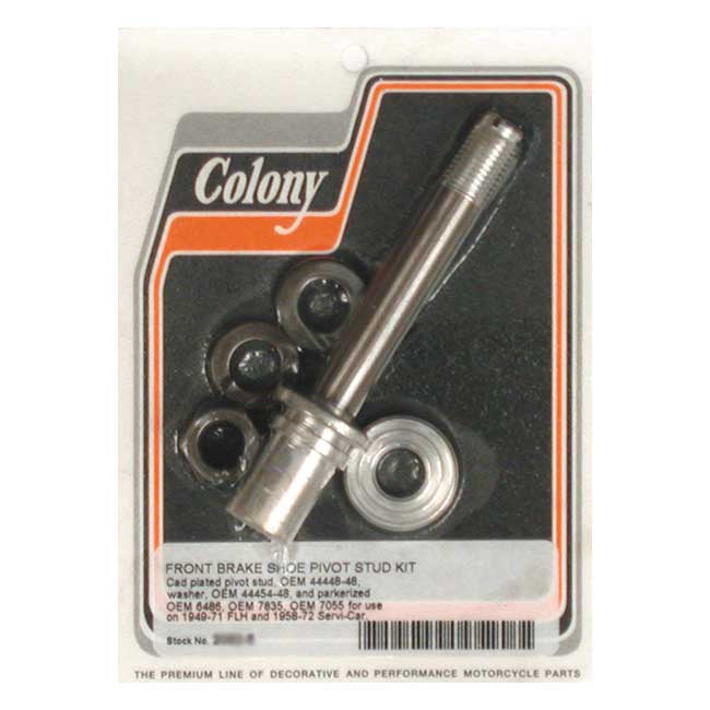 Colony brake pivot stud drum brake Brake Caliper/Bracket Mount Kits Colony