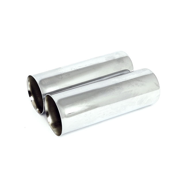 Chrome 11" Shock Covers Shock Absorber Spring Covers Mcs