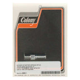 Colony, kickstart return spring stud. Chrome Kickstart Parts Colony