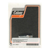 Colony, kickstart return spring stud. Chrome Kickstart Parts Colony