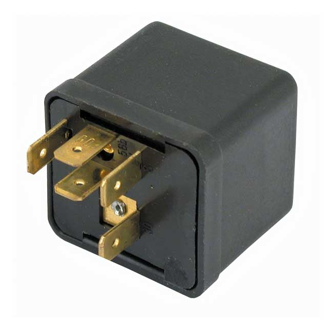 Standard Co., mechanical headlamp relay. High/Low. 12V Throttle Clamps Standard