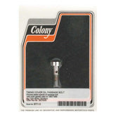 Colony, cam cover oil passage bolt. Chrome Cam Covers Mount Kits Colony