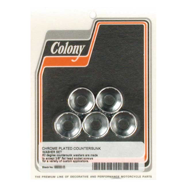 Colony countersunk flatwashers 3/8" Flat Washers Countersunk Colony