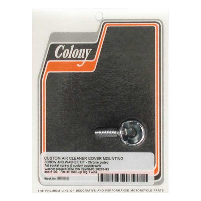 Colony air cleaner cover mount bolt Aircleaner Hardware Colony