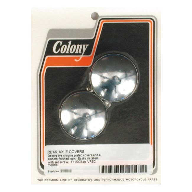 Colony V-Rod axle covers Rear Axle Covers Colony