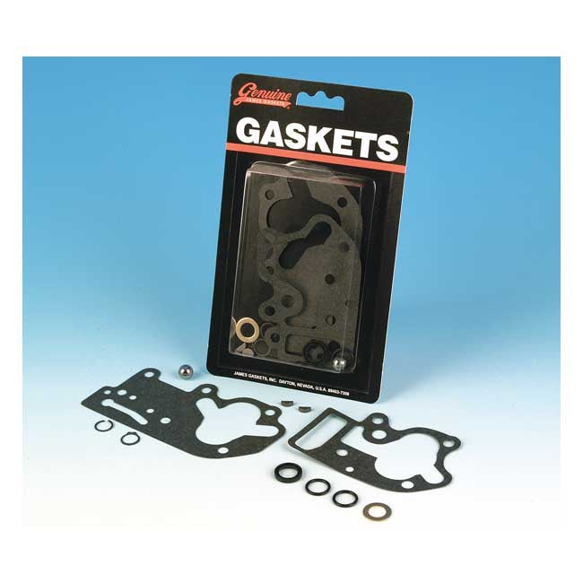 James, oil pump gasket & seal kit. Shovel/Evo B.T. Oil Pumps Gasket Kits James Gaskets