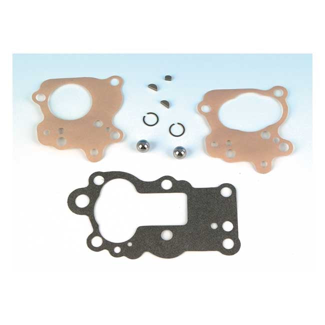 James, oil pump gasket & seal kit. Knucklehead Oil Pumps Gasket Kits James Gaskets