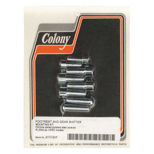 Colony footrest & gear shifter mount kt Footpegs Mounts Colony