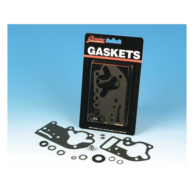 James, oil pump gasket & seal kit. Shovelhead Oil Pumps Gasket Kits James Gaskets