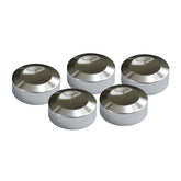 Rear pulley bolt cover kit. Chrome Pulley Bolt Cover Kits Mcs
