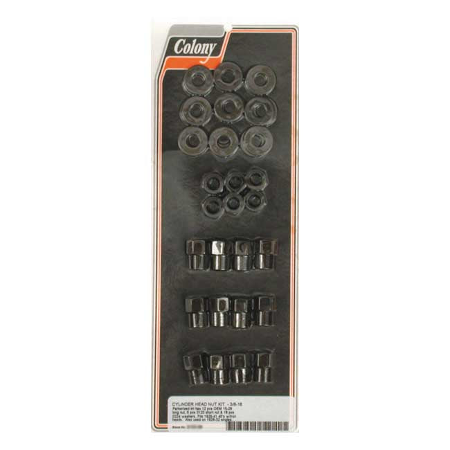 Colony 45" cyl head nut kit Cylinders/Heads Mount Kits Colony