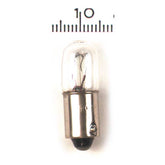 Light Bulb Indicator 12v3cp. Clear Glass Bulbs Mcs