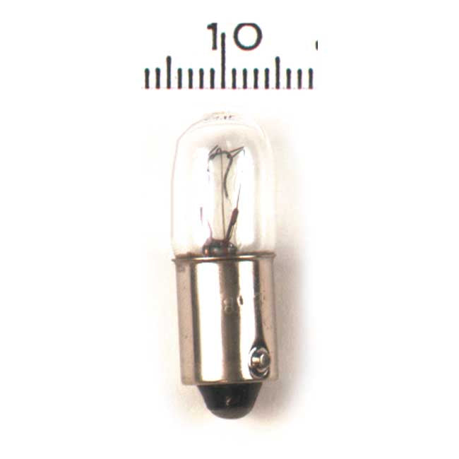 Light Bulb Indicator 12v3cp. Clear Glass Bulbs Mcs