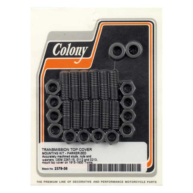 Colony transm top cover mount kit Transmission Top Cover Screw Kits Colony