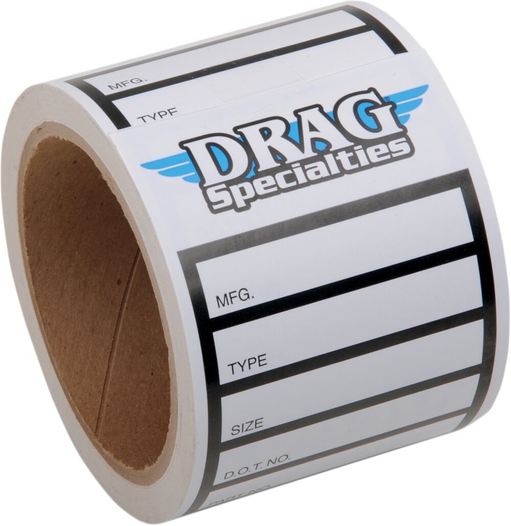 Drag Specialties Tire Label D/S 100 Pcs 9905-PROMOTIONAL ITEMS/SALEABL Drag Specialties