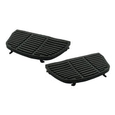 Passenger Floorboard Pad Set. Black Floorboards Inserts Mcs