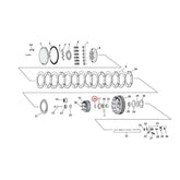 Spacer, Clutch Hub Bearing Race Clutch Misc Mcs