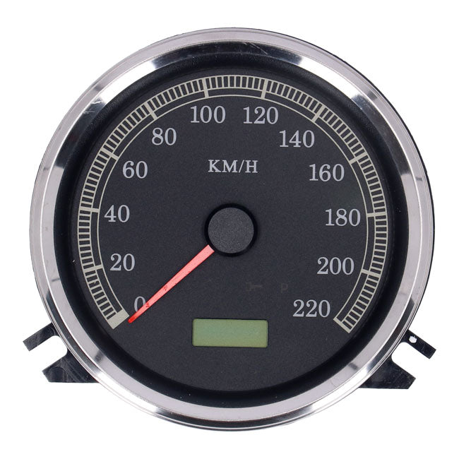 Fl Speedometer, ''95 03 Face'', Black. Electronic Drive Speedometers Mcs