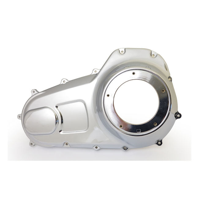 Outer Primary Cover, Narrow Profile. Chrome Primary Cover Outer Mcs