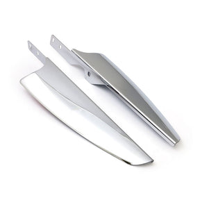 Wind Deflector Set. Chrome Wind Deflectors Mcs