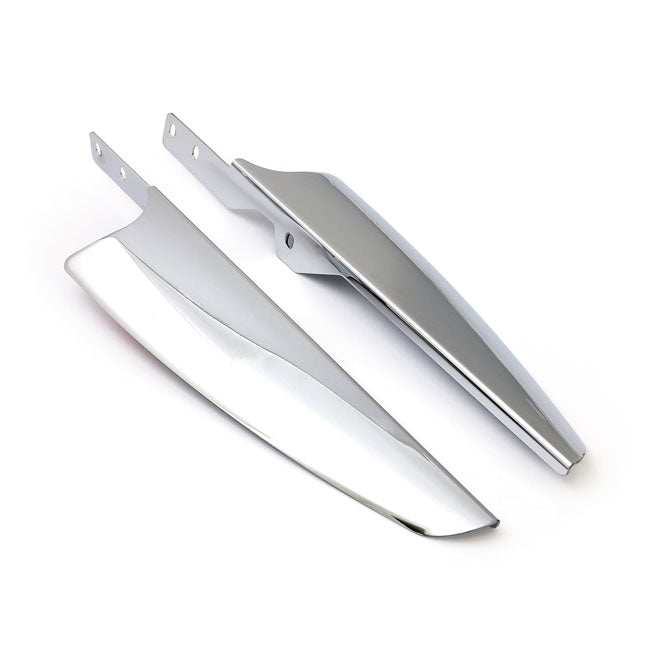 Wind Deflector Set. Chrome Wind Deflectors Mcs