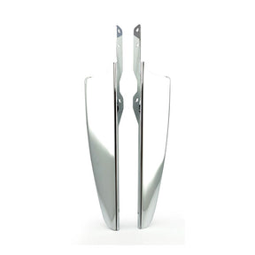 Wind Deflector Set. Chrome Wind Deflectors Mcs