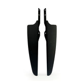 Wind Deflector Set. Matte Black Wind Deflectors Mcs