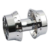 Front Wheel Hub. Chrome Wheel Hubs Mcs