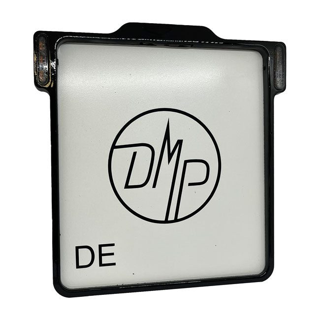 Dmp, 3 1 License Plate Frame 3.0 De. Gloss Black License Plate Frames Danish Motorcycle Parts