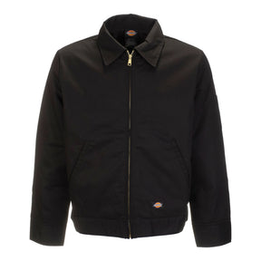 Dickies Lined Eisenhower Jacket, Black Jackets Male Dickies S