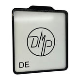 Dmp, License Plate Frame With Light 5.0 De. Gloss Black License Plate Frames Danish Motorcycle Parts