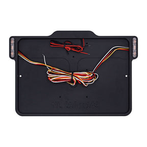 Dmp, 3 1 License Plate Frame 3.0 Nl Be. Matte Black License Plate Frames Danish Motorcycle Parts