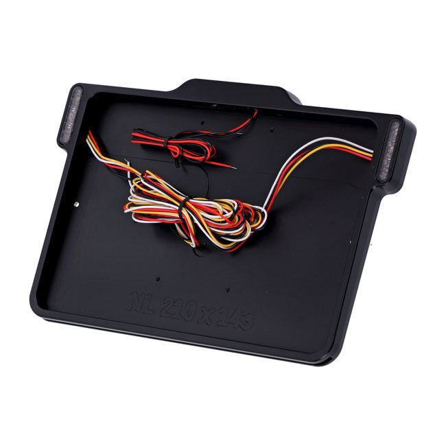 Dmp, 3 1 License Plate Frame 3.0 Nl Be. Matte Black License Plate Frames Danish Motorcycle Parts